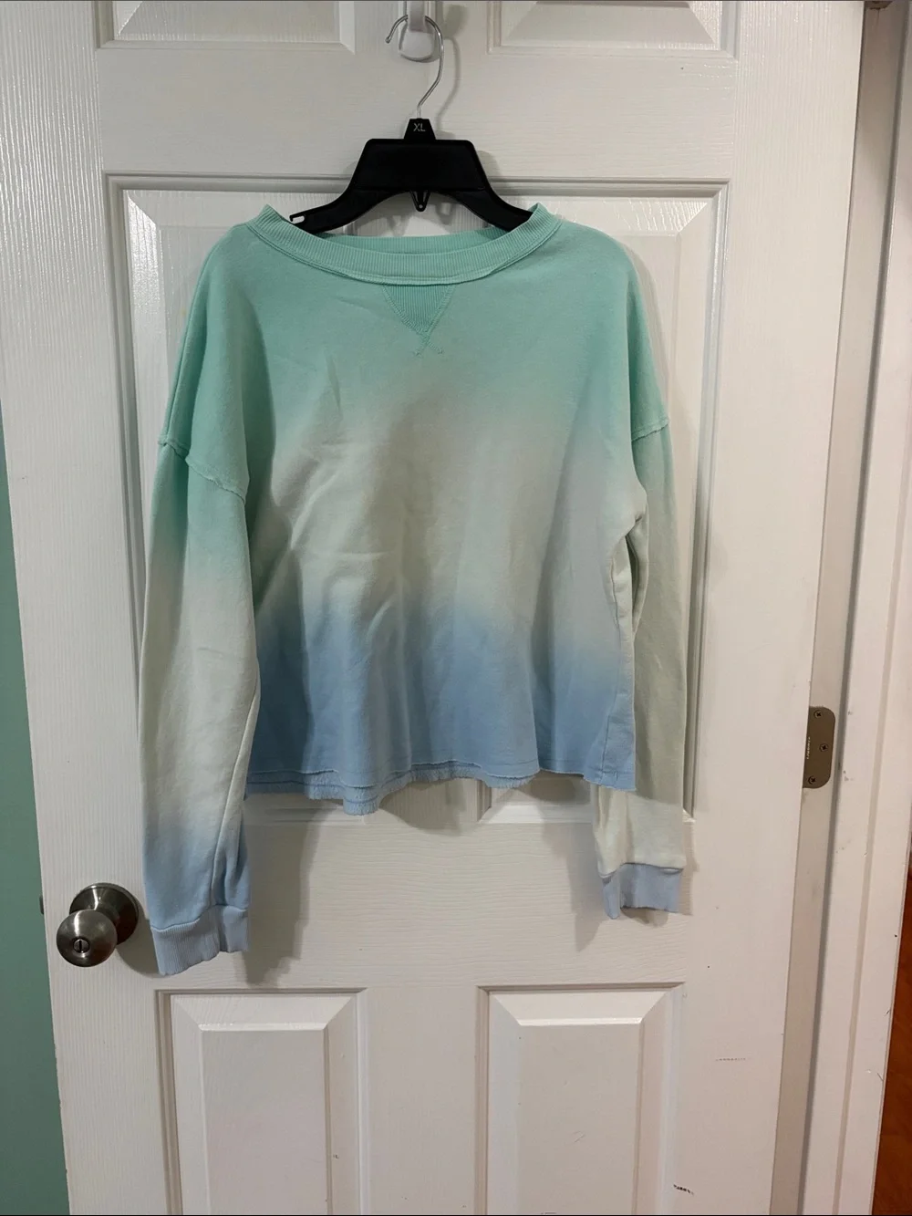 Girls Teal Sweatshirt